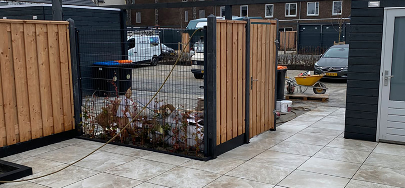 Schuttingen laten plaatsen